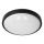 Taklampa 2xE27/40W/230V Ø 29,5 cm svart