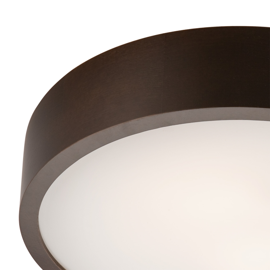 Taklampa 2xE27/60W/230V tallträ