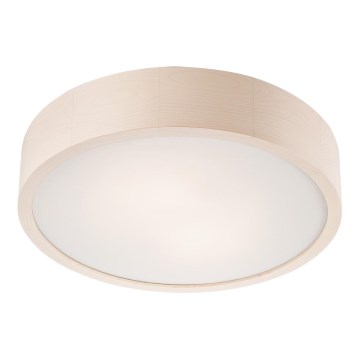 Taklampa 2xE27/60W/230V tallträ