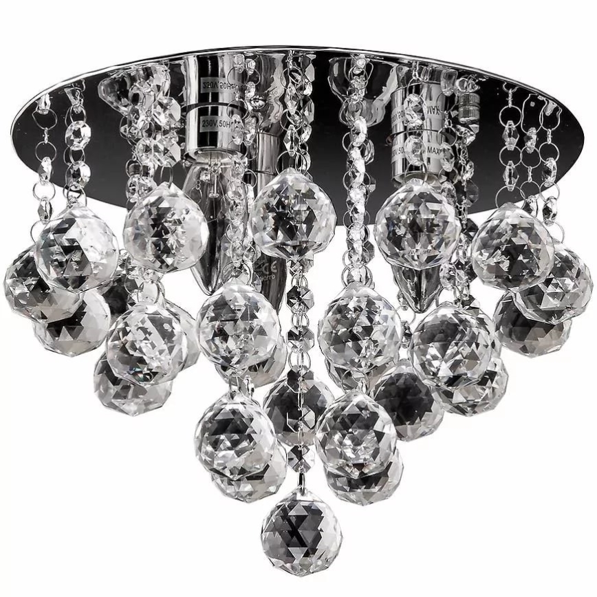 Taklampa 3xE14/60W/230V