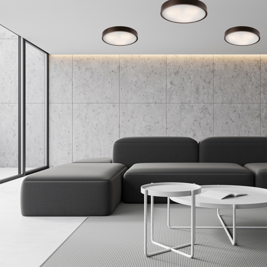 Taklampa 3xE27/60W/230V furu