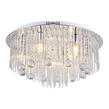 Taklampa 9xE14/40W/230V diameter 60 cm