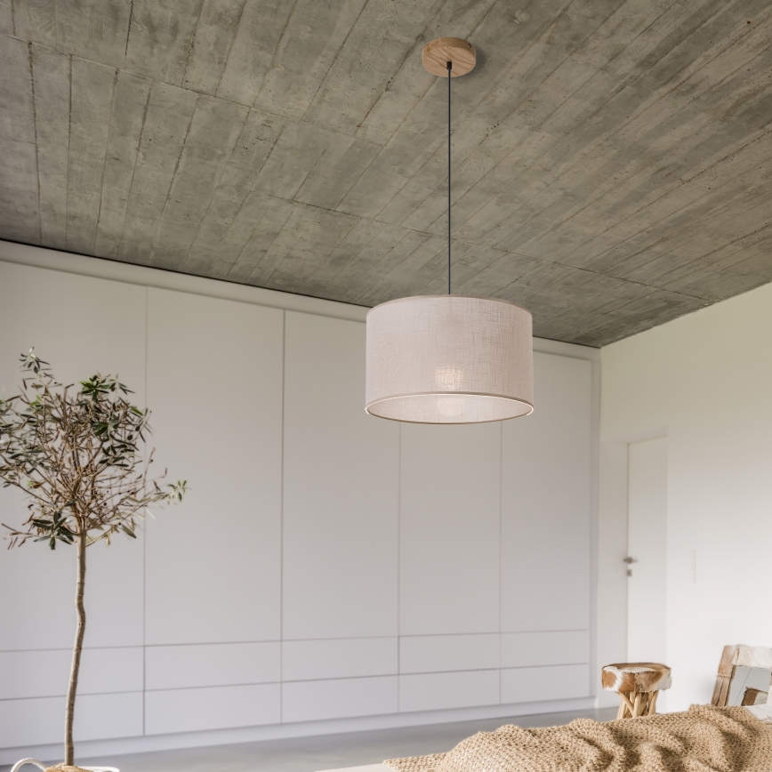 Taklampa på kabel ANTONIO 1xE27/60W/230V ek