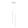 Taklampa ARCHE med vajer, 2xG9/8W/230V, vit