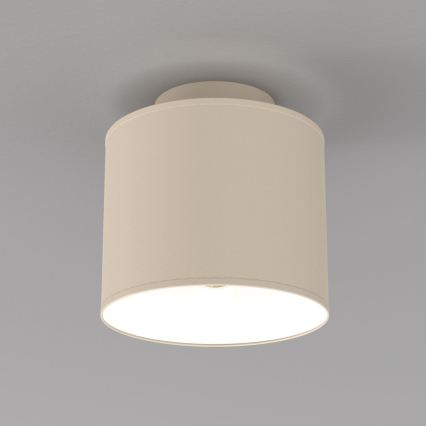 Taklampa ARDEN 1xE27/15W/230V Ø 18 cm beige
