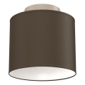 Taklampa ARDEN 1xE27/15W/230V Ø 18 cm svart