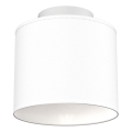 Taklampa ARDEN 1xE27/15W/230V Ø 18 cm vit