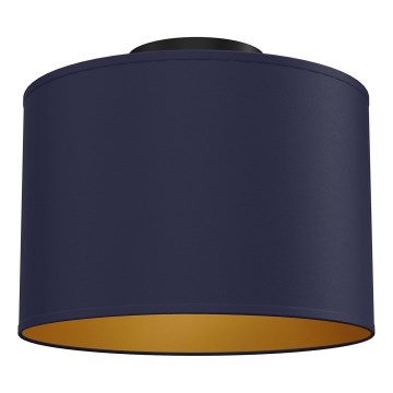 Taklampa ARDEN 1xE27/15W/230V Ø 25 cm blå