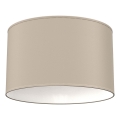 Taklampa ARDEN 1xE27/15W/230V Ø 40 cm beige