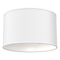Taklampa ARDEN 1xE27/15W/230V Ø 40 cm vit