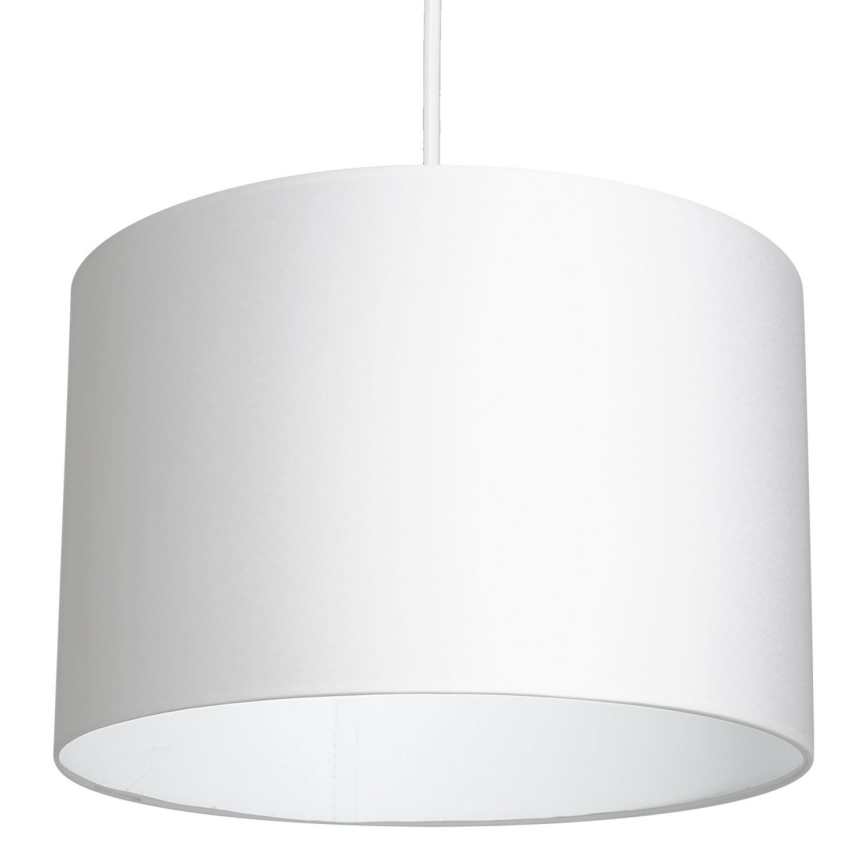 Taklampa på kabel ARDEN 1xE27/60W/230V Ø 25 cm vit