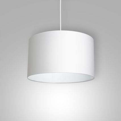 Taklampa på kabel ARDEN 1xE27/60W/230V Ø 40 cm vit