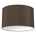 Taklampa ARDEN 3xE27/15W/230V Ø 40 cm beige/brun