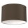 Taklampa ARDEN 3xE27/15W/230V Ø 40 cm beige/brun