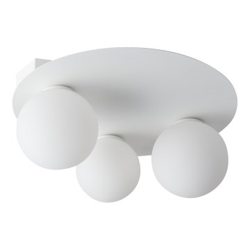 Taklampa ARGON 3xG9/12W/230V vit