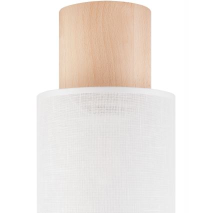 Taklampa ARI 1xE27/60W/230V diameter 16 cm vit