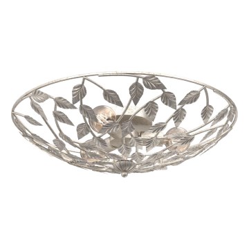 Taklampa ARION 3xE27/15W/230V vit/patina