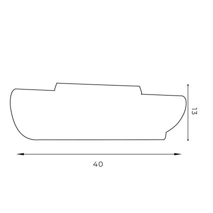 Taklampa BARBOS 2xG9/8W/230V vit