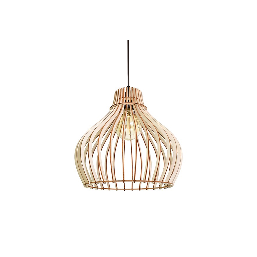 Taklampa på kabel BARREL 2xE27/24W/230V