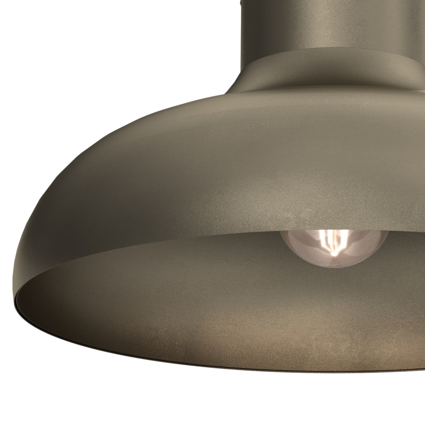 Taklampa BASCA 1xE27/15W/230V Ø 40 cm, brons