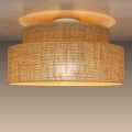 Taklampa BOHO 1xE27/60W/230V diameter 40 cm beige