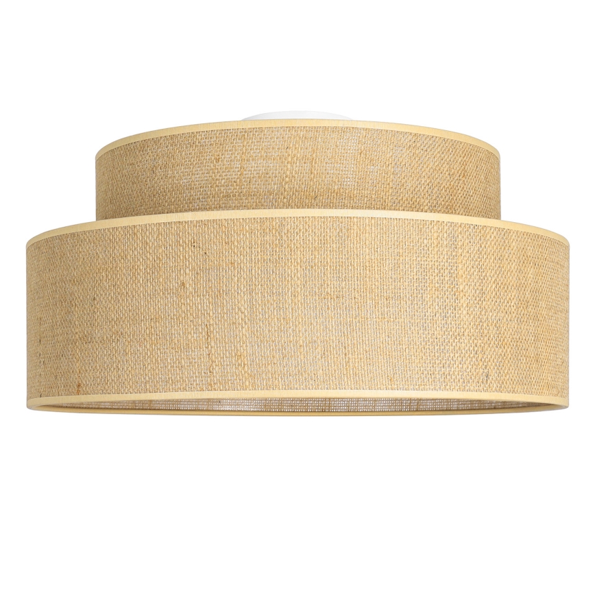 Taklampa BOHO 1xE27/60W/230V diameter 40 cm beige