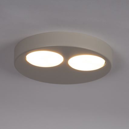 Taklampa BROS 2xGX53/12W/230V beige