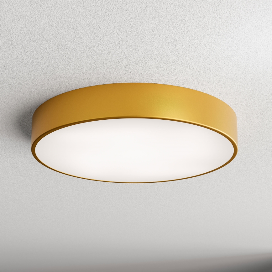 Taklampa  CLEO 4xE27/24W/230V d. 50 cm gold