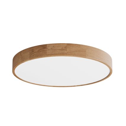 Taklampa CLEO med rörelse- och skymningssensor, 6xE27/24W/230V, Ø 80 cm, ek