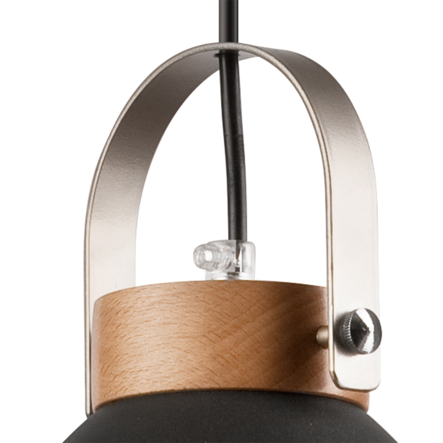 Taklampa på kabel DANIELLE 2xE27/60W/230V bok