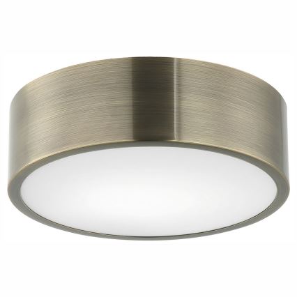 Taklampa DANTE 1xE27/60W/230V diameter 26 cm patina