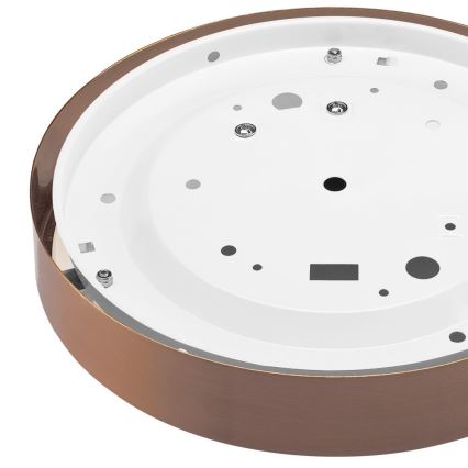 Taklampa DANTE 1xE27/60W/230V diameter 26 cm patina