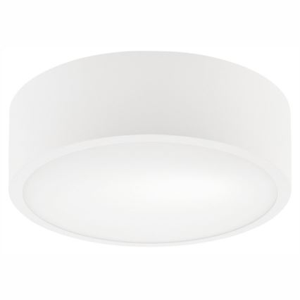 Taklampa DANTE 1xE27/60W/230V diameter 26 cm vit