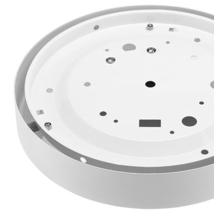 Taklampa DANTE 1xE27/60W/230V diameter 26 cm vit