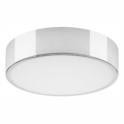 Taklampa DANTE 2xE27/60W/230V diameter 36 cm skinande krom