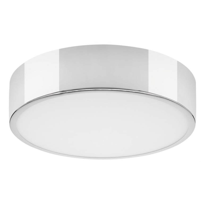 Taklampa DANTE 2xE27/60W/230V diameter 36 cm skinande krom