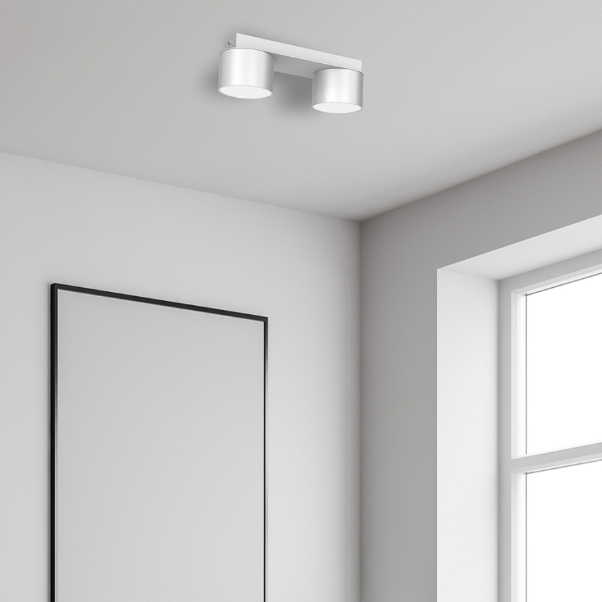 Taklampa  DIXIE 2xGX53/11W/230V vit