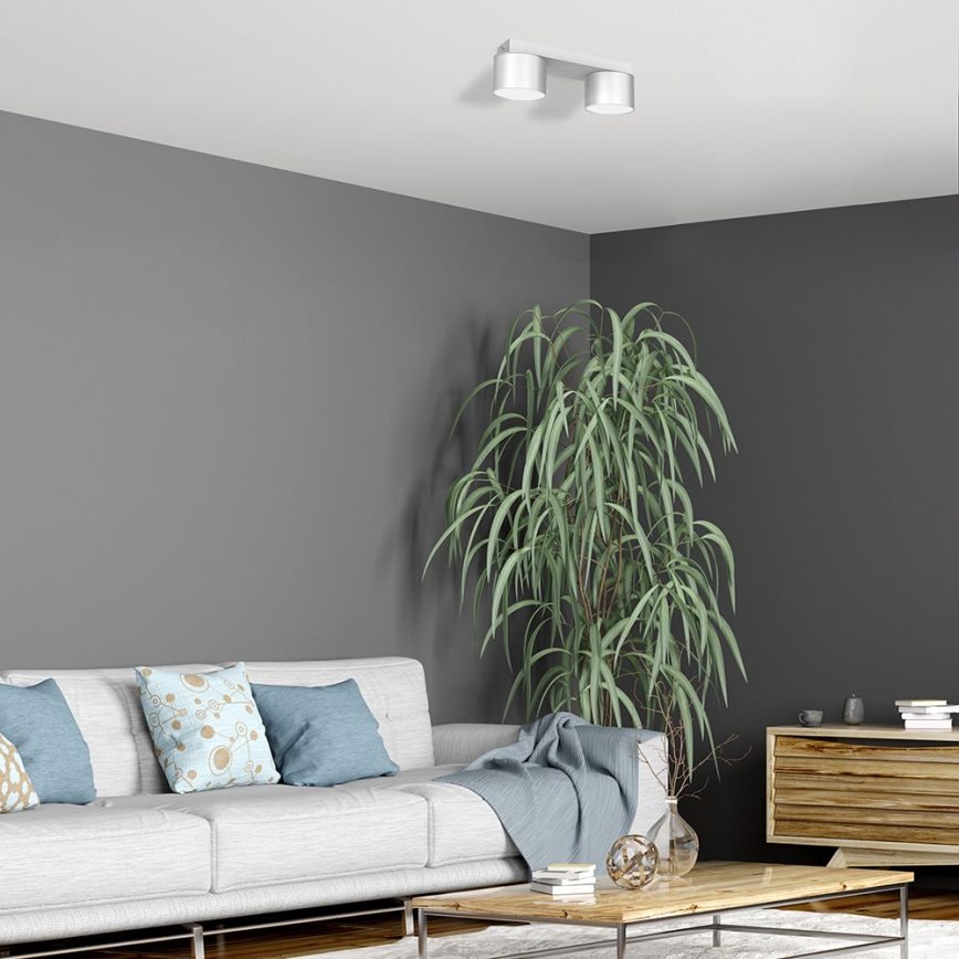 Taklampa  DIXIE 2xGX53/11W/230V vit