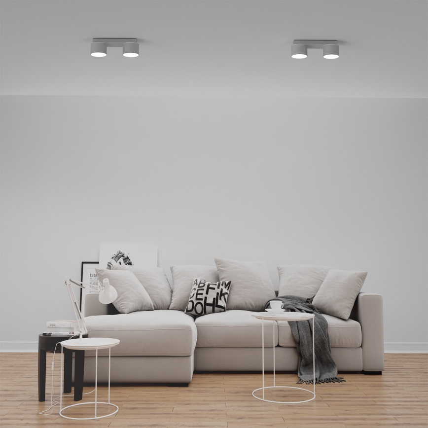 Taklampa  DIXIE 2xGX53/11W/230V vit