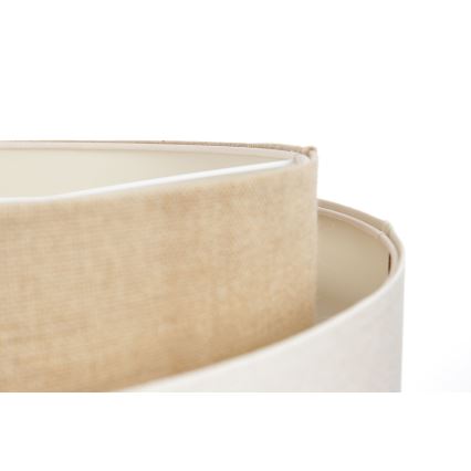 Taklampa på kabel DOBLO 1xE27/60W/230V kräm/beige