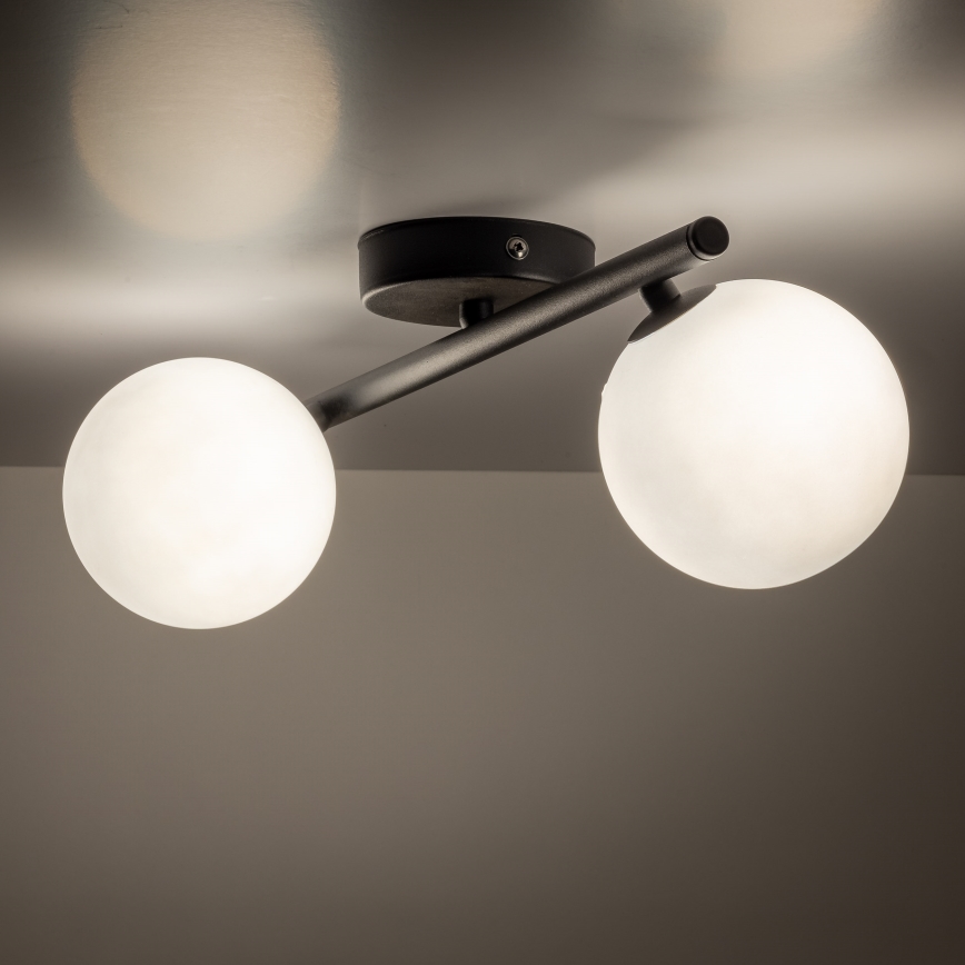 Taklampa ELYON 5xG9/40W/230V svart