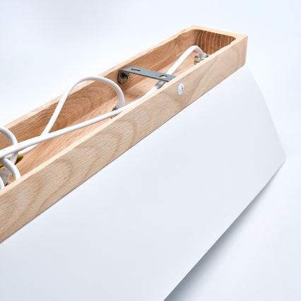 Taklampa ESME 5xE27/15W/230V vit/ek