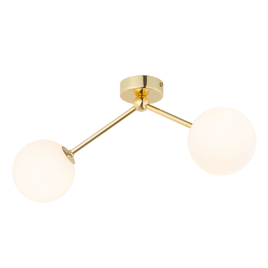 Taklampa FAIRY 2xG9/8W/230V guld
