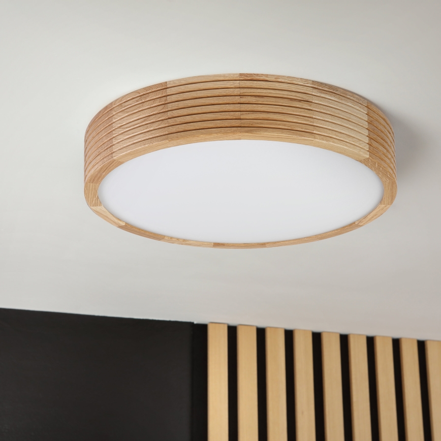 Taklampa för badrum LINARO 3xE27/15W/230V IP54 ek Ø 37 cm