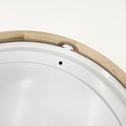 Taklampa för badrum LINARO 3xE27/15W/230V IP54 ek Ø 37 cm