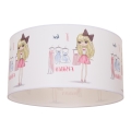 Taklampa för barn GIRLS VIBES 1xE27/60W/230V Ø 40 cm Jag älskar mode