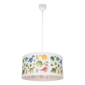 Taklampa för barn KIDS ROOM 1xE27/60W/230V Ø 40 cm dinosaurie