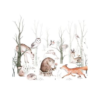 Taklampa för barn KIDS ROOM 1xE27/60W/230V Ø 40 cm med djurmotiv