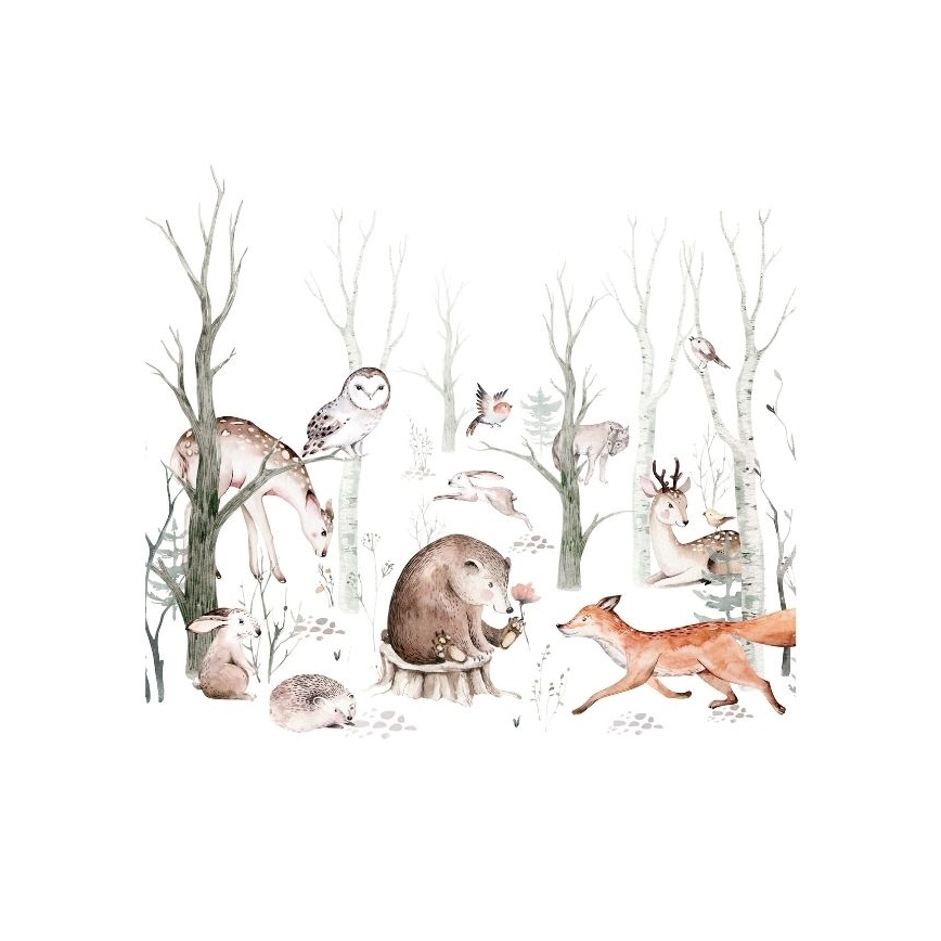 Taklampa för barn KIDS ROOM 1xE27/60W/230V Ø 40 cm med djurmotiv