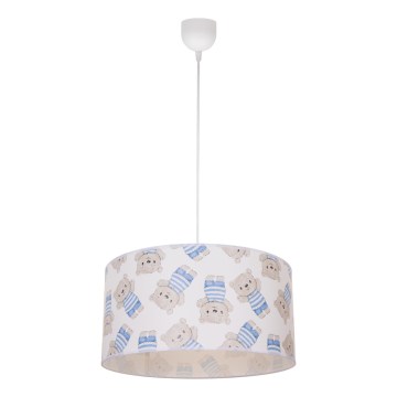 Taklampa för barn KIDS ROOM 1xE27/60W/230V Ø 40 cm – Nalle
